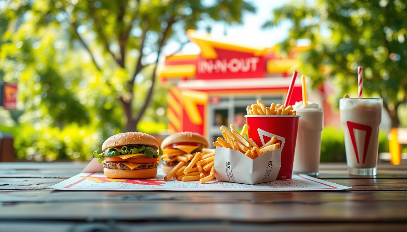 in n out menu calories